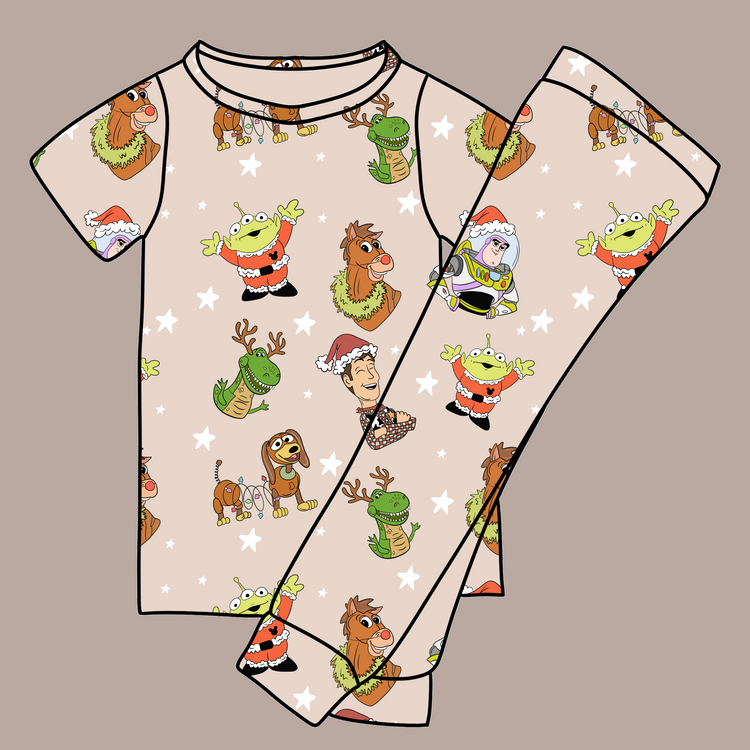 Toys & Friends Holiday JOGGER PAJAMA *Adult + Kids* // **Pre-Order**