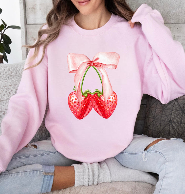 Strawberry girl  Sweatshirt // LK ADULT